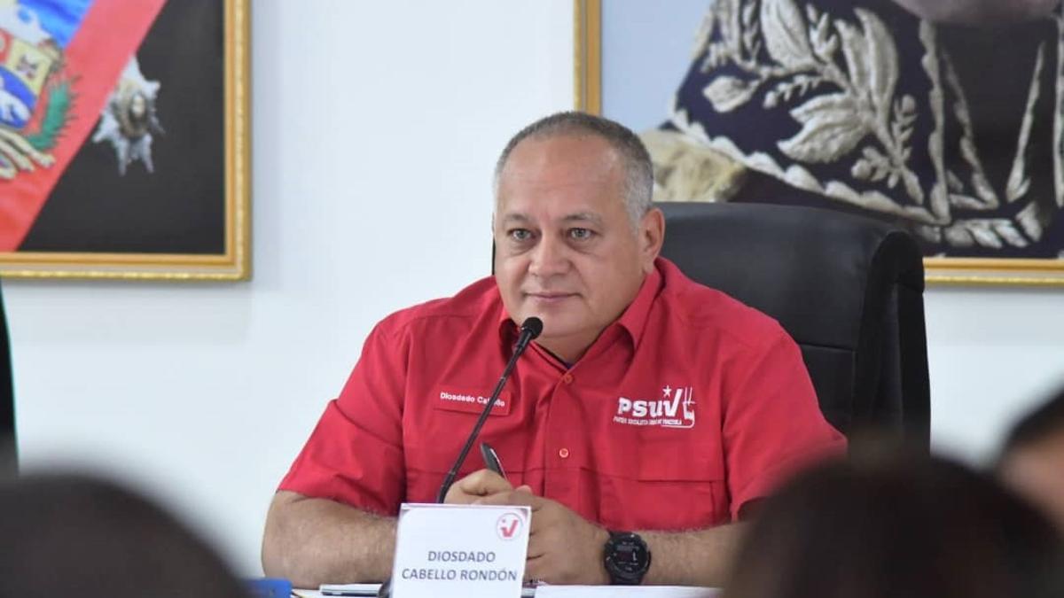 El ministro del Interior de Venezuela, Diosdado Cabello, en una imagen de archivo.