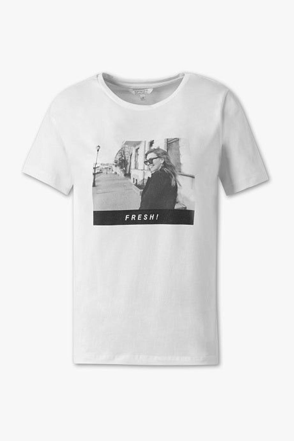 Camiseta con estampado fotográfico (Precio: 7,90 euros)