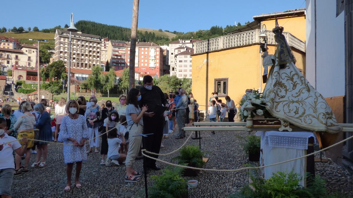 Celebración del Carmen en Cangas del Narcea