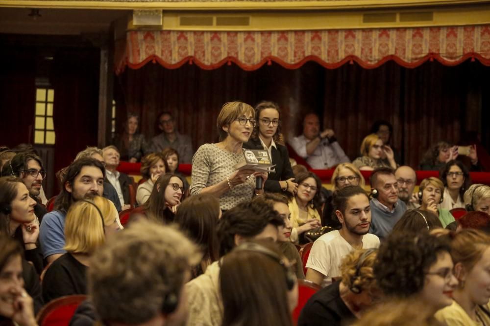 Encuentro con el público de Peter Brook en el teat