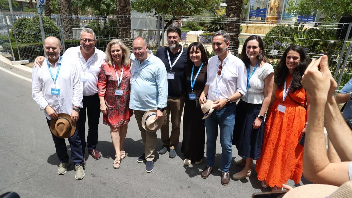 La mascletà, primer acto de Barcala como alcaldable de 2027