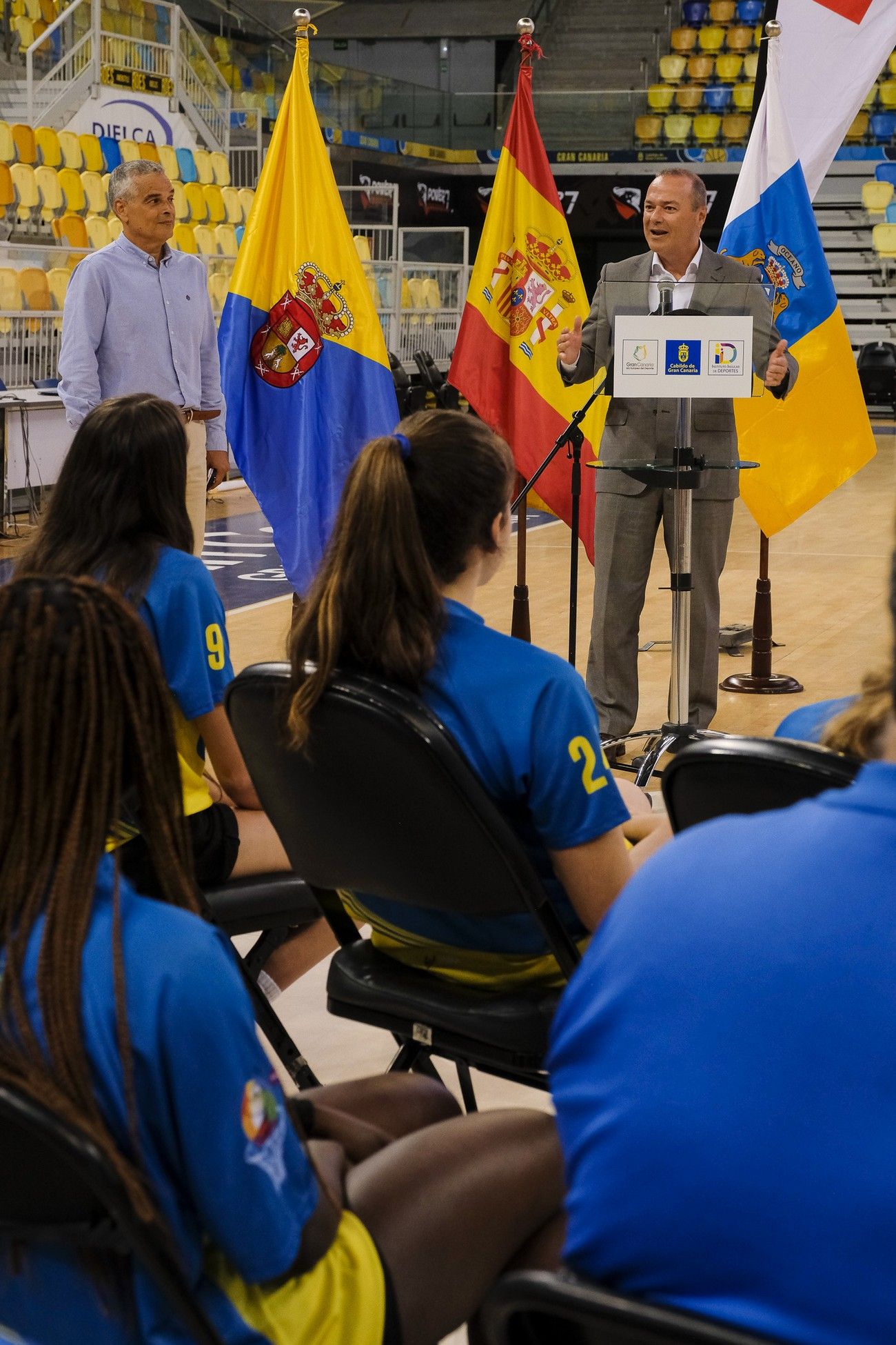 Acto de clausura de la temporada del SPAR Gran Canaria