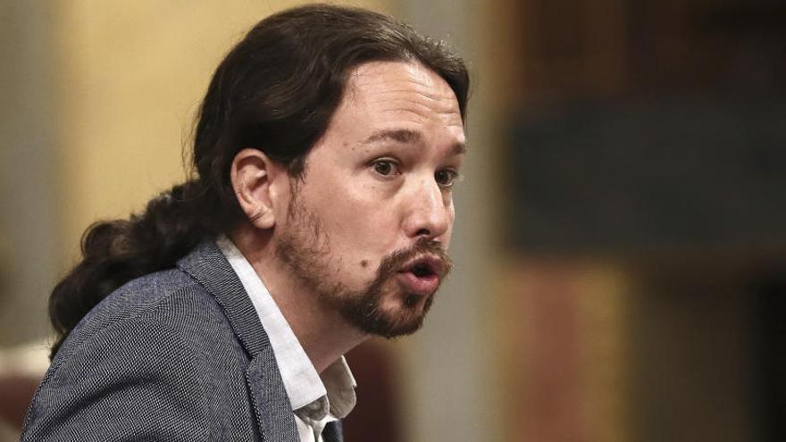 El líder de Podemos Pablo Iglesias