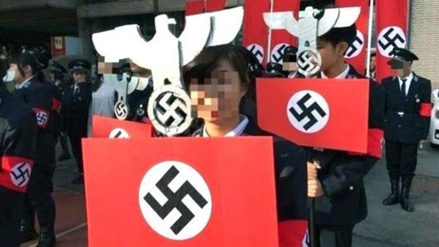 Polémica en Taiwán por un desfile nazi en una escuela