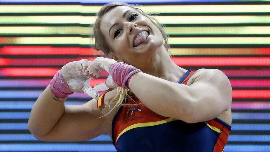 Lydia Valentín, campeona de Europa por cuarta vez