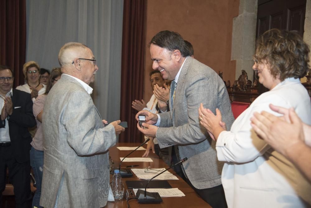 Acte per lliurar a Josep Rueda la medalla de la Ciutat al mèrit Cívic