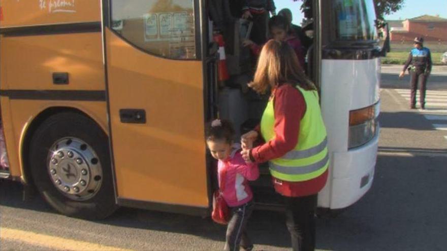 El transport escolar funciona des del primer dia d&#039;escola.