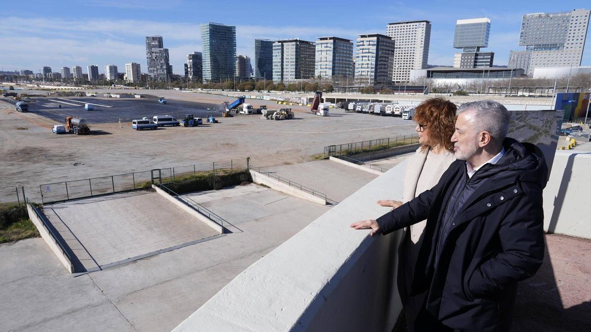 La transformación de la plataforma marina del Fòrum prevé un espacio "multifuncional" equipado para eventos