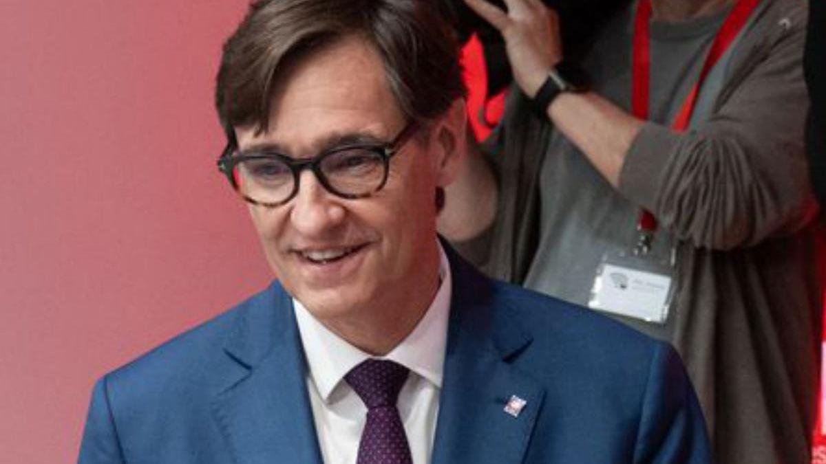 El líder del PSC, Salvador Illa.