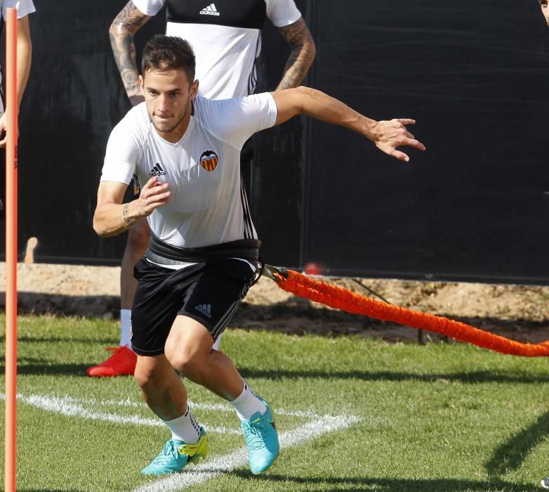 Las mejores imágenes del entrenamiento del Valencia CF