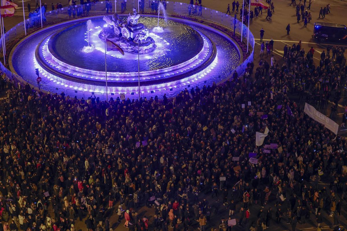 Madrid se moviliza el 8M, día internacional de la mujer