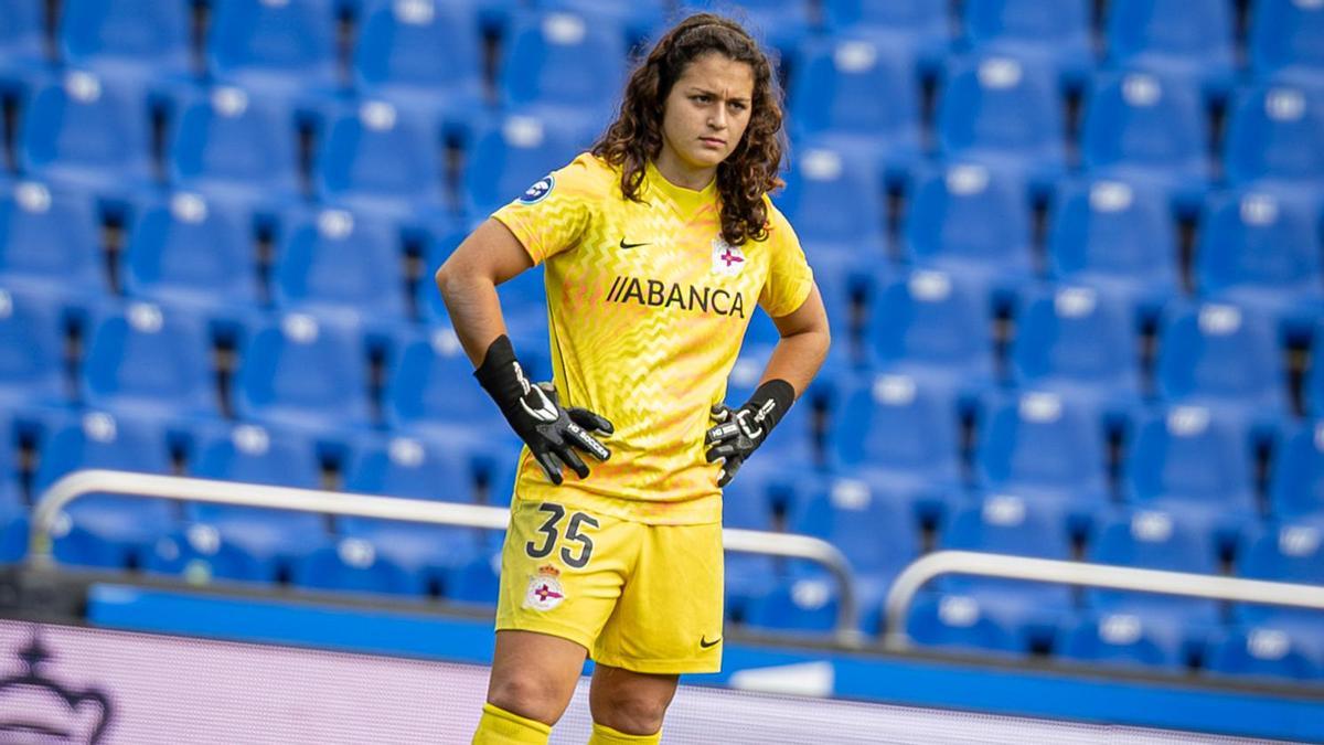 Ana Seoane, en el club de las jugadoras más precoces de la historia del Deportivo