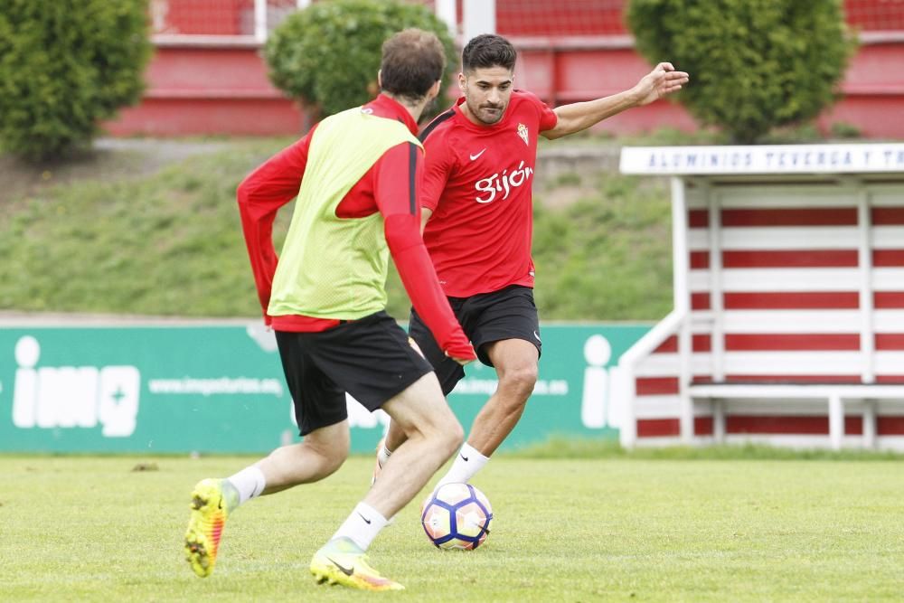 Entrenamiento del Sporting