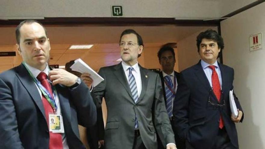 Rajoy: "Todos estamos identificados con la selección"