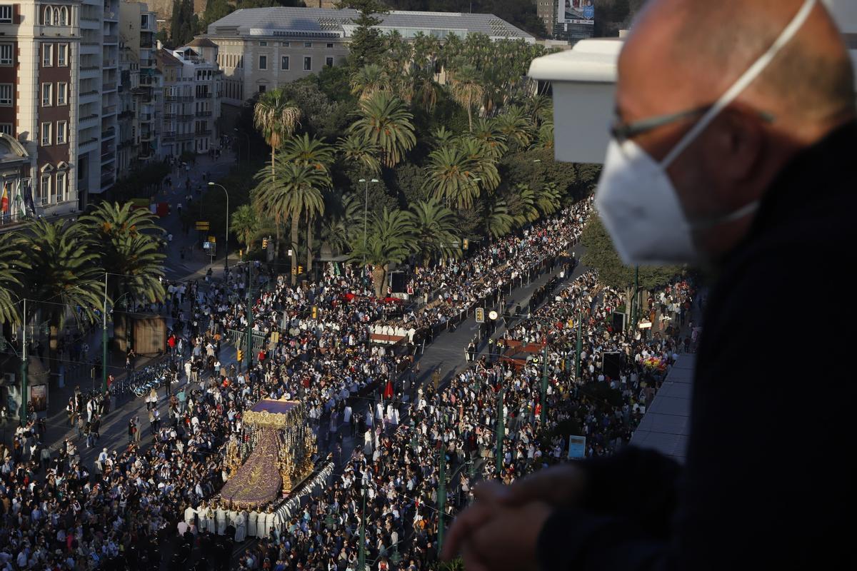 Fotos de las procesiones de la Magna de Málaga Fotos de las procesiones de la Magna de Málaga