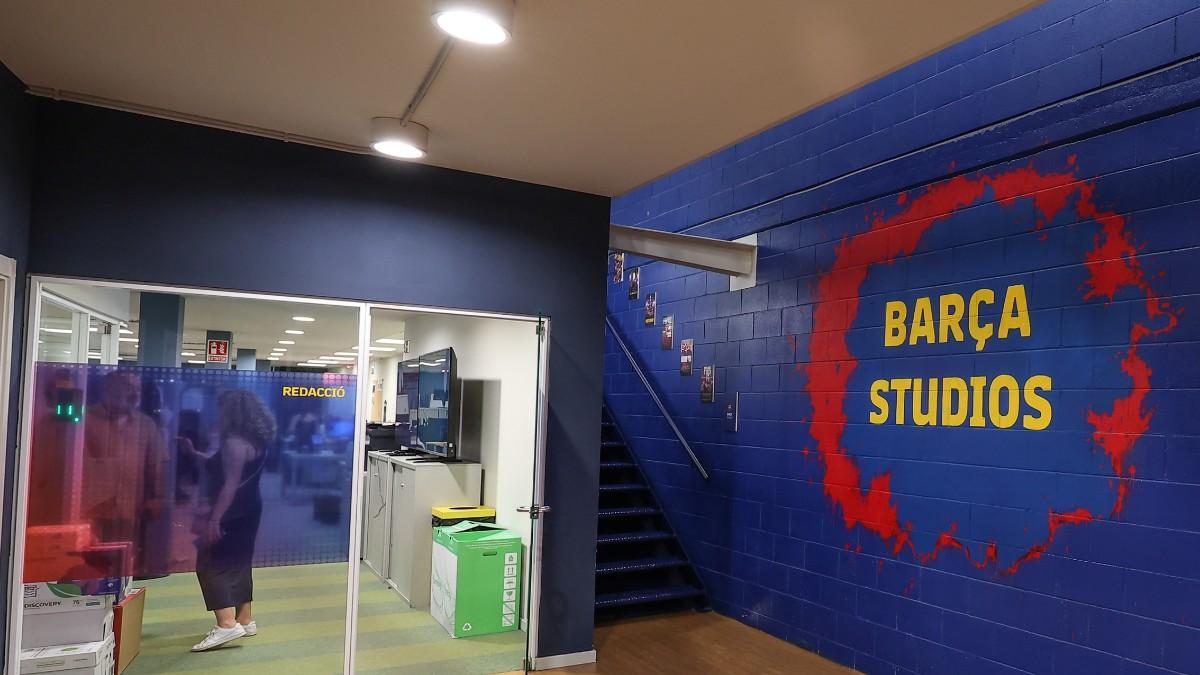 Barça studios está ubicado en Sant Just