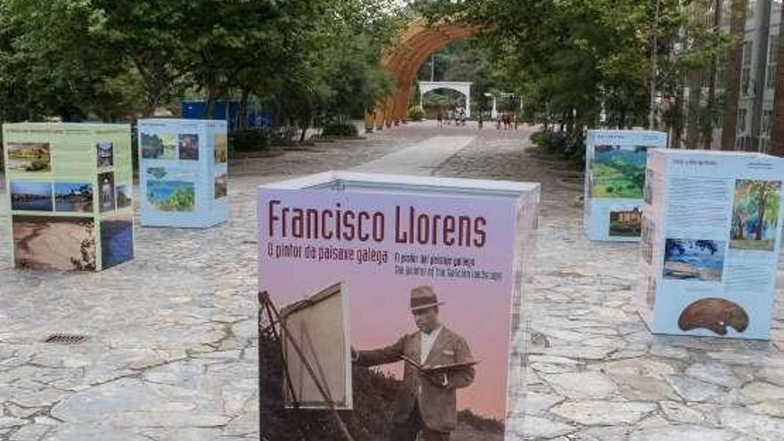 Exposición de Lloréns en A Lagoa