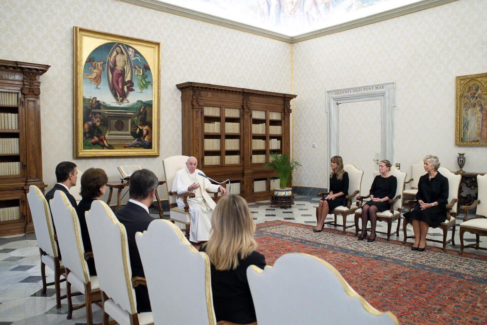 Visita de Pedro Sánchez al Vaticano