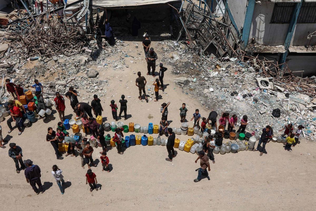 La ONU denuncia que la poca ayuda humanitaria que deja entrar Israel
