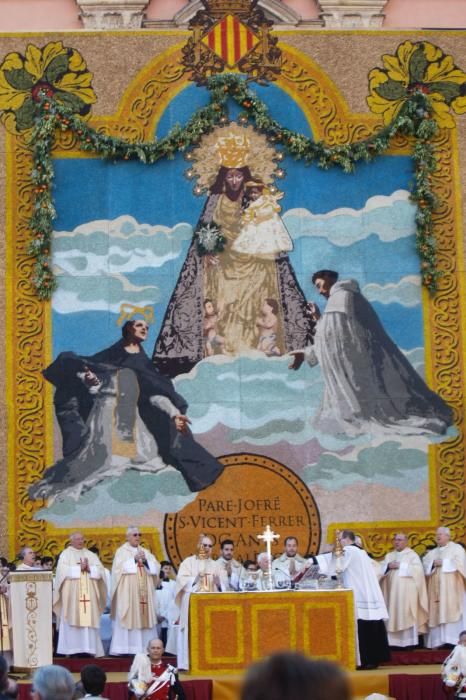 Misa d'Infants en la plaza d la Virgen de València 2018