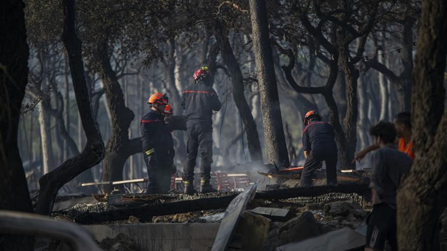 L&#039;incendi de la Catalunya nord, en imatges