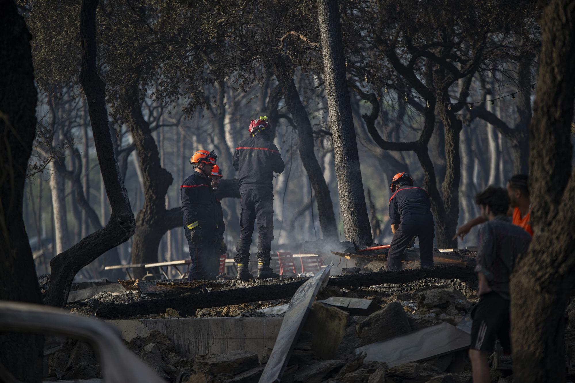 L&#039;incendi de la Catalunya nord, en imatges