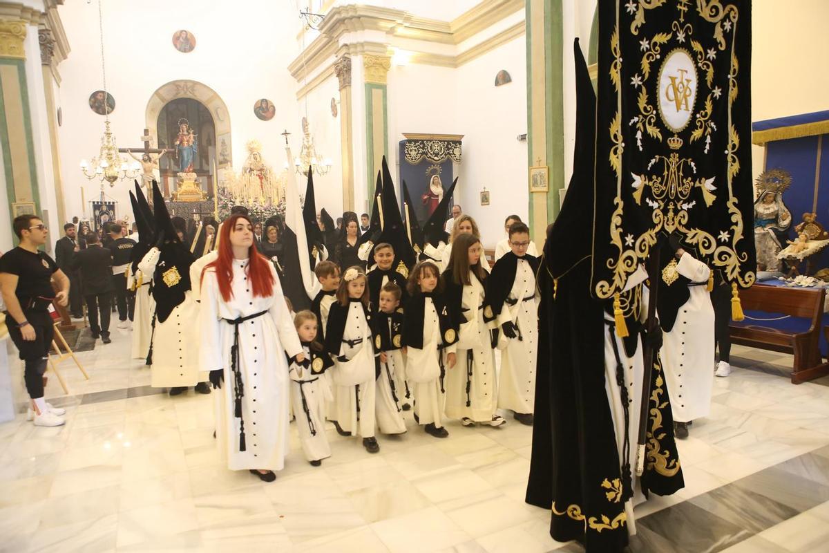 Salida Procesional de Mª Stma. de la Victoria en la Semana Santa 2023