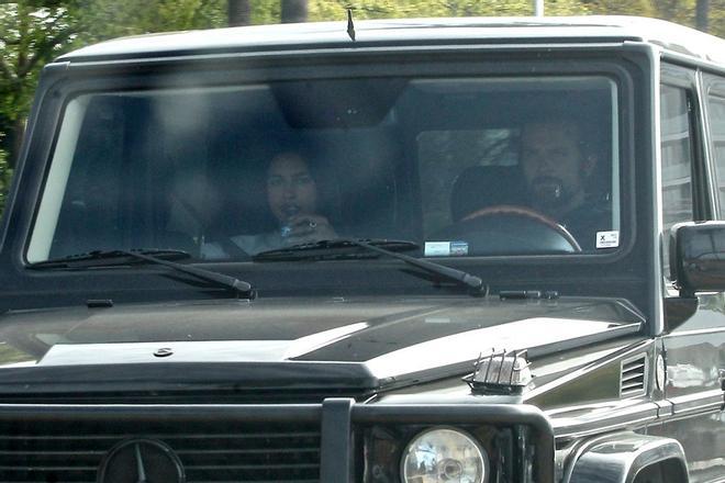 Irina Shayk y Bradley Cooper, juntos en un coche