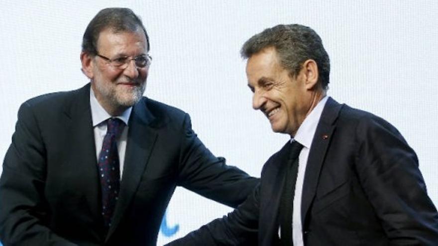 Sarkozy: "Viva Catalunya y Visca España"