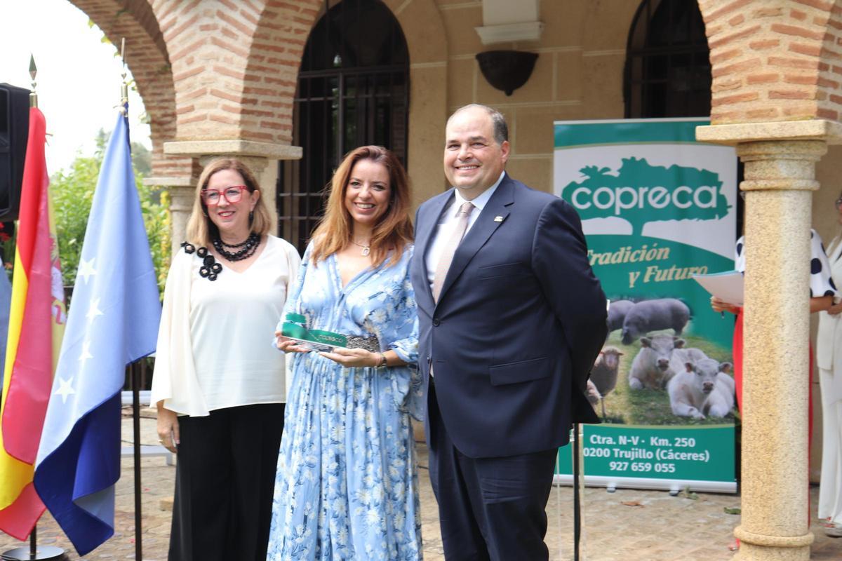 Reconocimiento al presidente de Copreca Miguel Ángel Morgado.