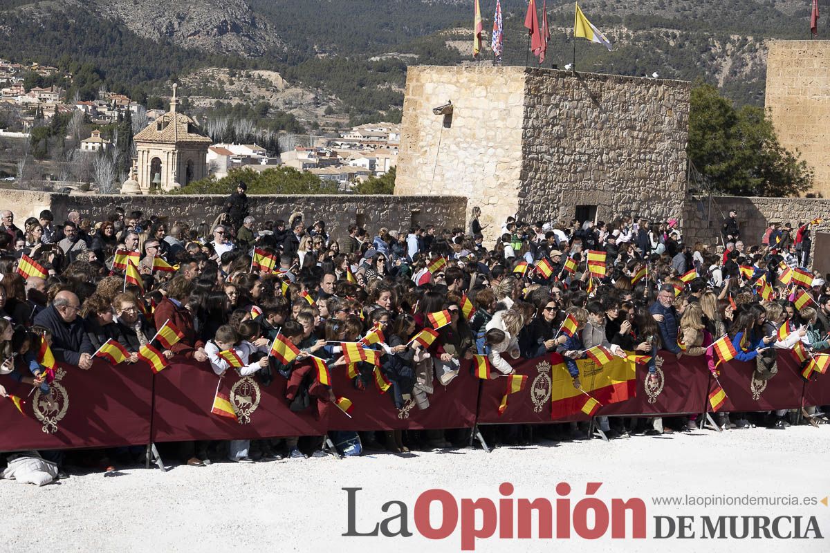 Visita de los reyes de España a Caravaca (explanada de la Basílica)