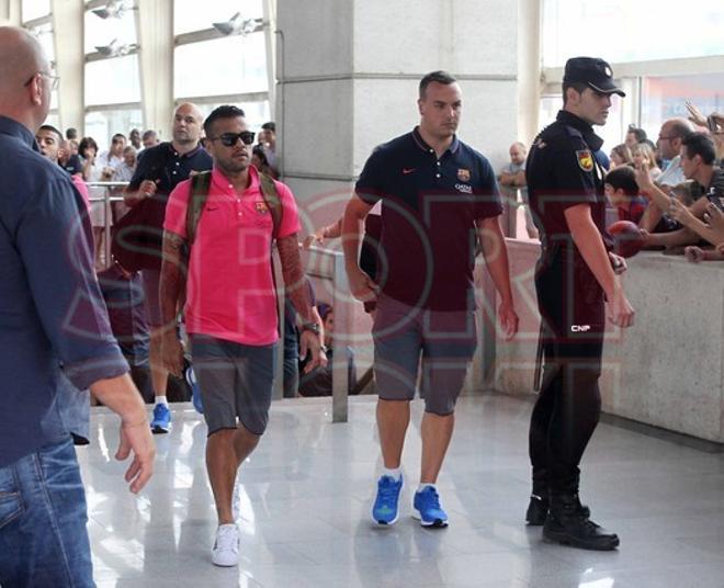 El viaje del Barça a Castellón, en imágenes