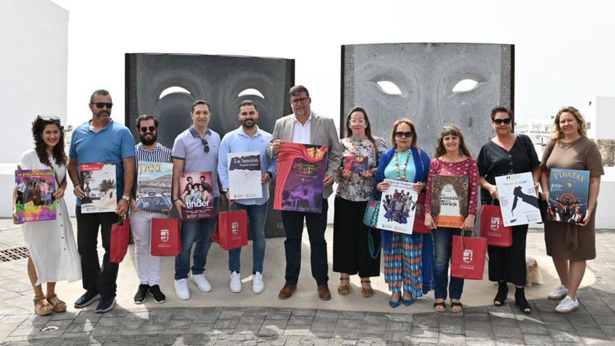 Presentación, ayer de la XVI Semana Cultural de Teatro. | |