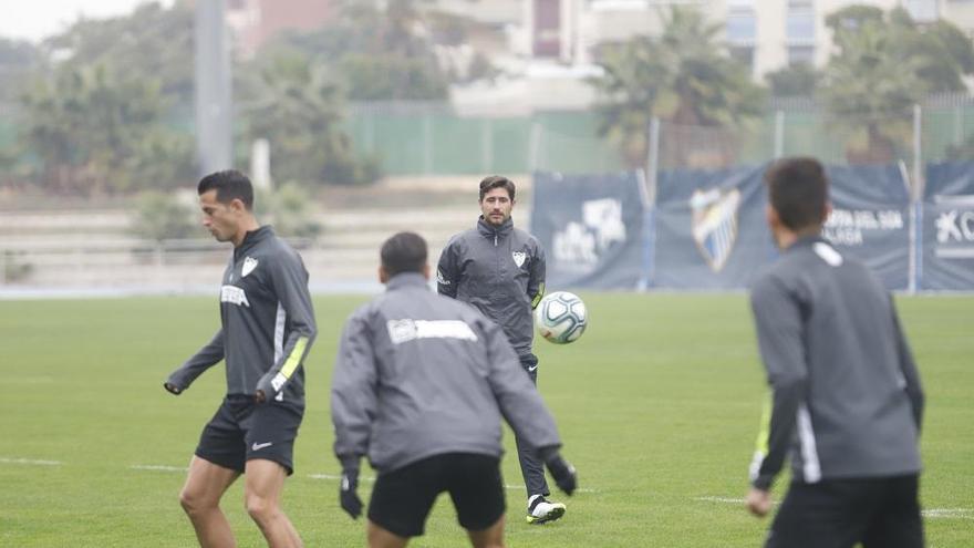 El Málaga CF sigue trabajando en la preparación del próximo encuentro liguero ante el CD Lugo.