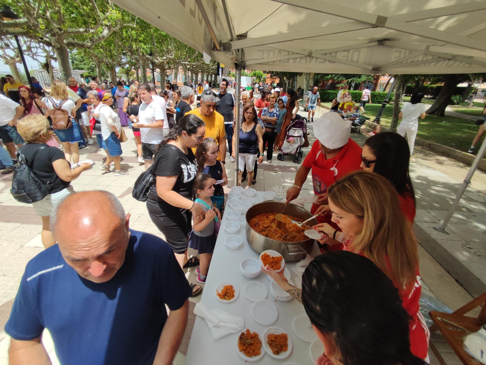 Fiestas del Toro Enmaromado: Degustación popular en Benavente