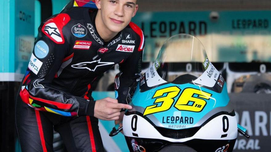 Ángel Piqueras, piloto de Moto3. | LEVANTE-EMV