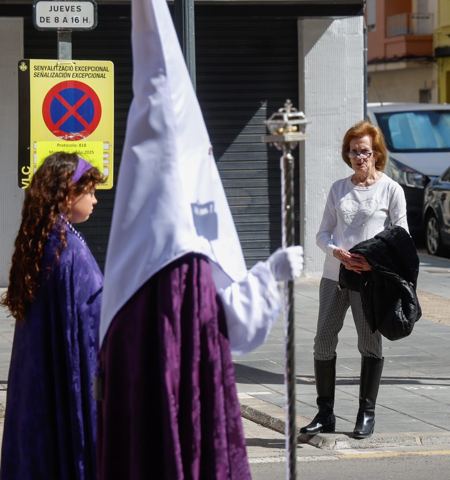 La espectacular plástica de la Semana Santa Marinera