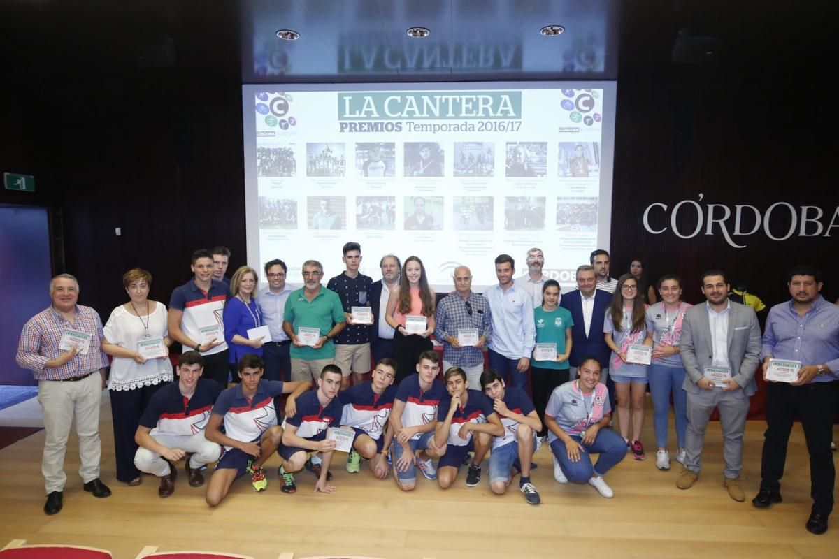 Los premios de la Cantera de Diario Córdoba.