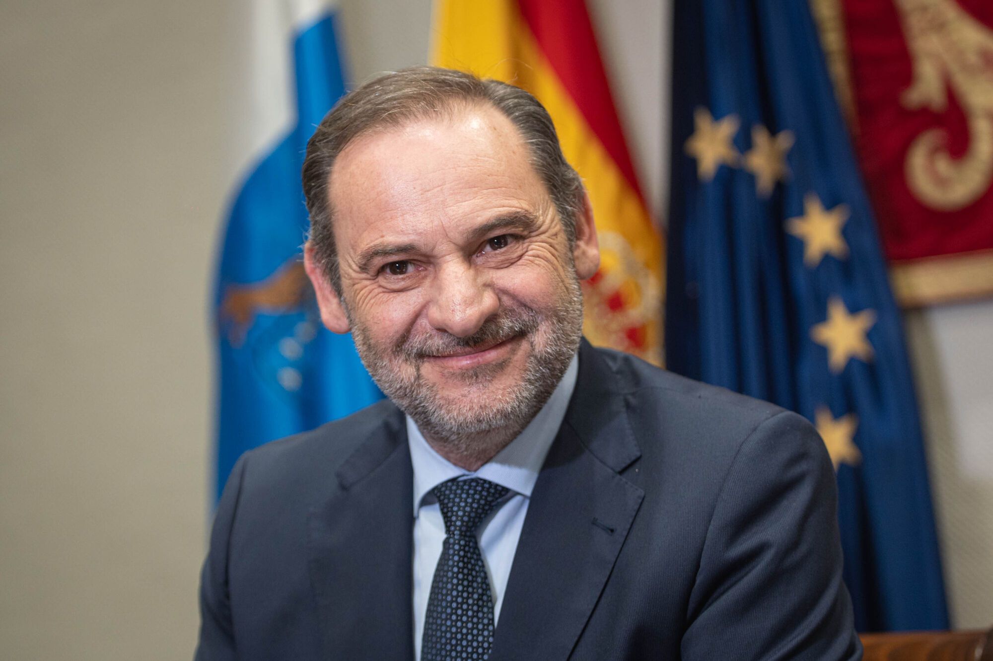 José Luis Ábalos comparece en el Parlamento de Canarias