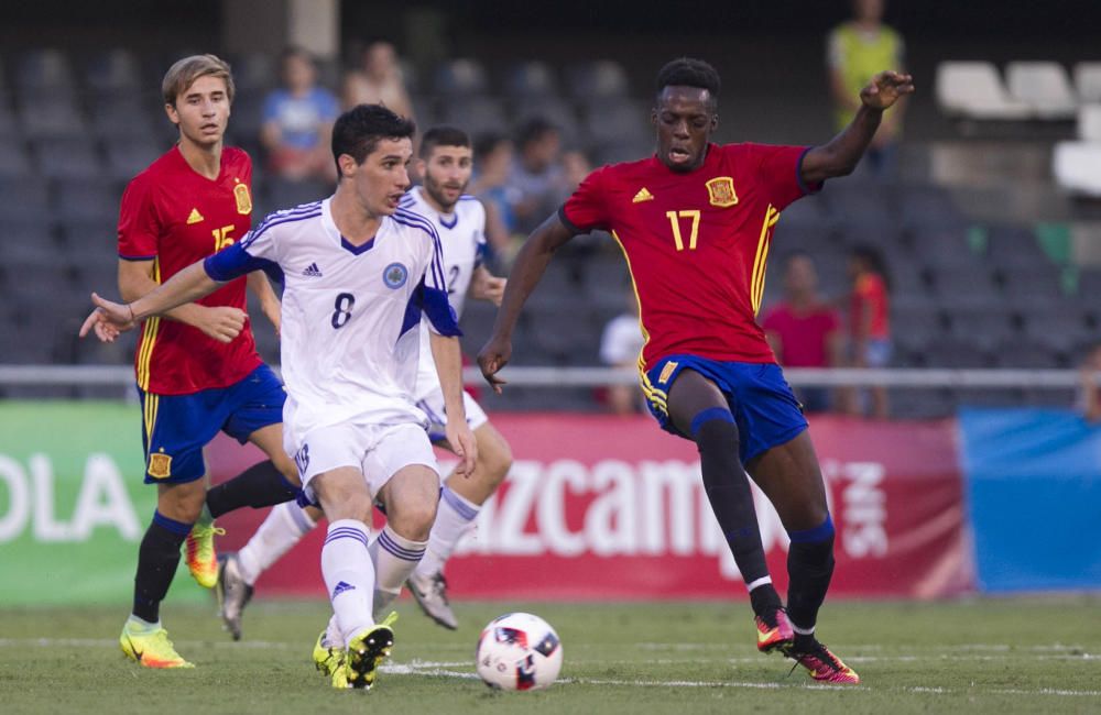 España sub 21 - San Marino en Castalia