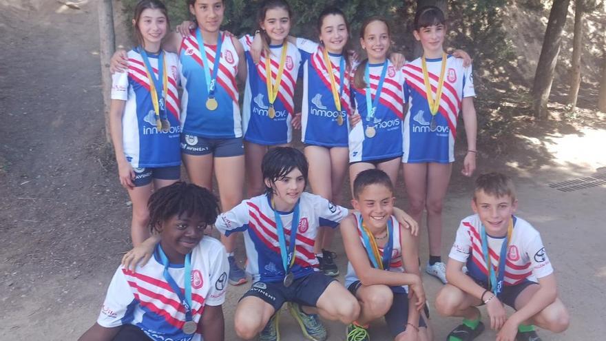 L&#039;Avinent Manresa domina el Campionat de Catalunya de relleus de promoció