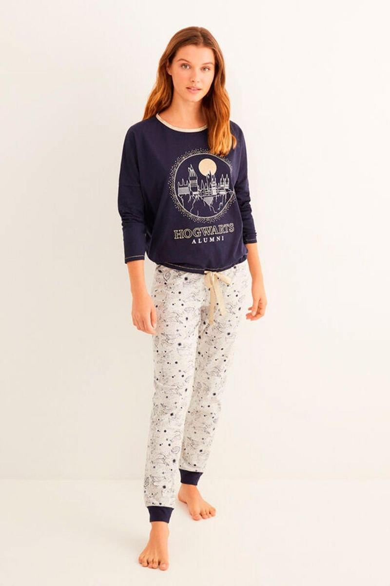 Pijama largo Harry Potter azul de Women' Secret (precio: 29,99 euros)