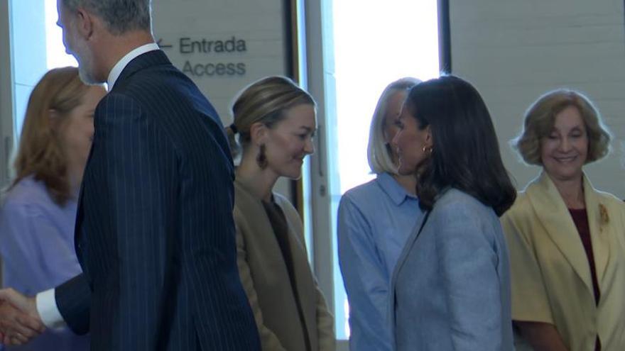 La Reina Letizia y Marta Ortega, duelo de elegancia en su esperado 'cara a cara'
