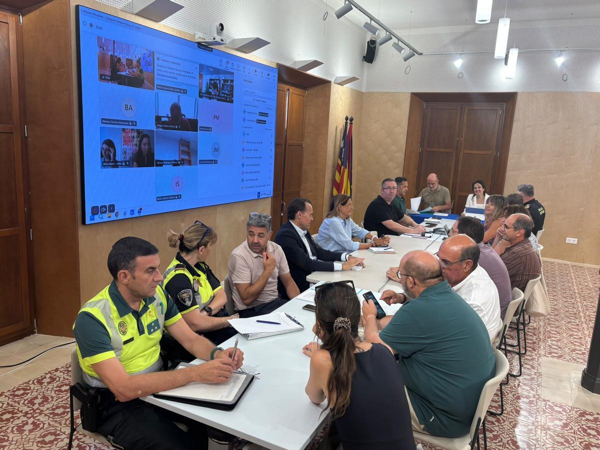 Reunión contra el intrusismo celebrada hoy