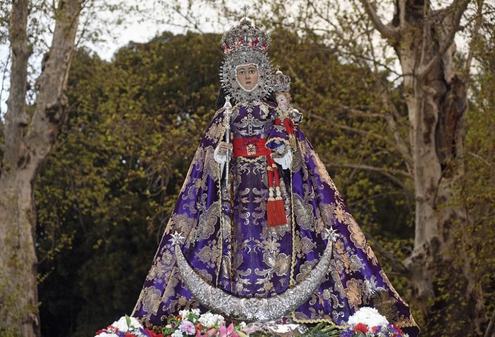 Bajada de la Fuensanta a la Catedral de Murcia