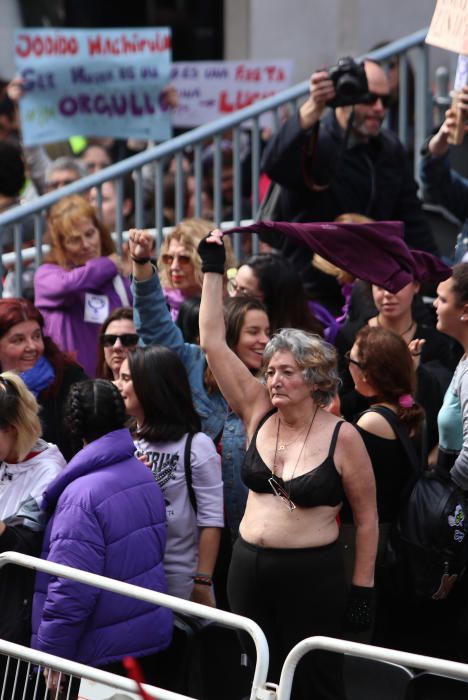 Concentración del 8-M en la plaza de la Constituci