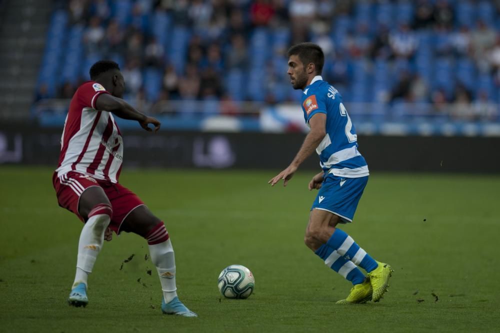 El Dépor empata en Riazor ante el Almería