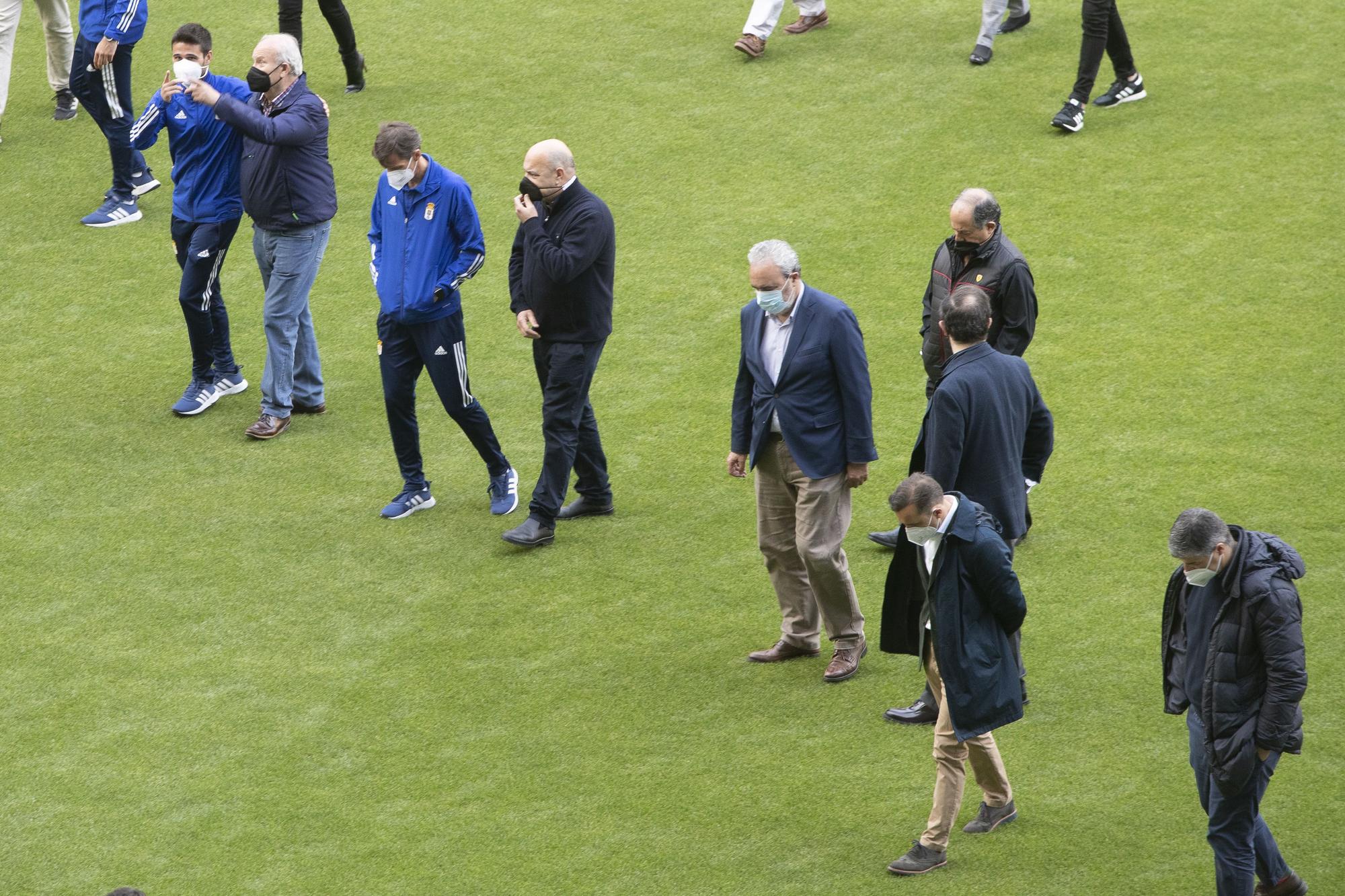 Las imágenes el homenaje a Arnau en el Tartiere