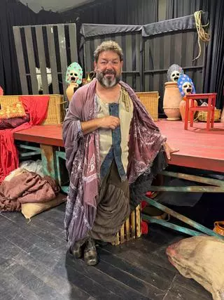 El aragonés Jorge Asín debuta en el Teatro Romano de Mérida: "Esta obra ha sido como si me hubiese tocado la lotería"