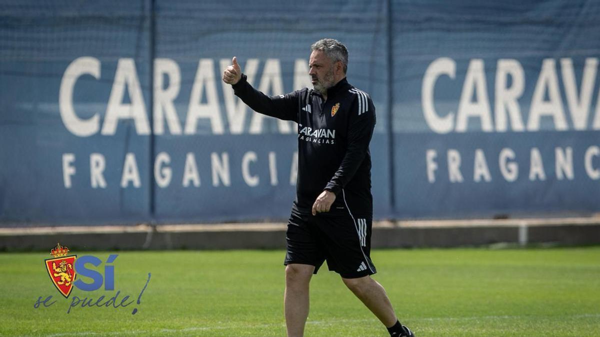 VÍDEO | Último entrenamiento del Real Zaragoza antes de viajar a Córdoba